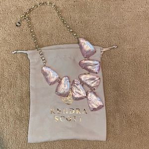 Kendra Scott Pink Mother of Pearl Harlow